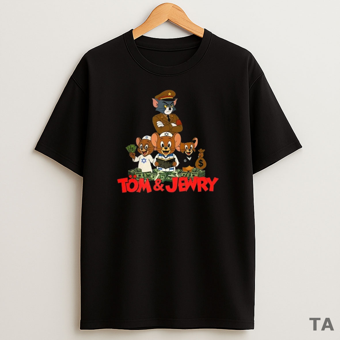 Top Tom And Jewry Parody Satirical Sweatshirt Tee