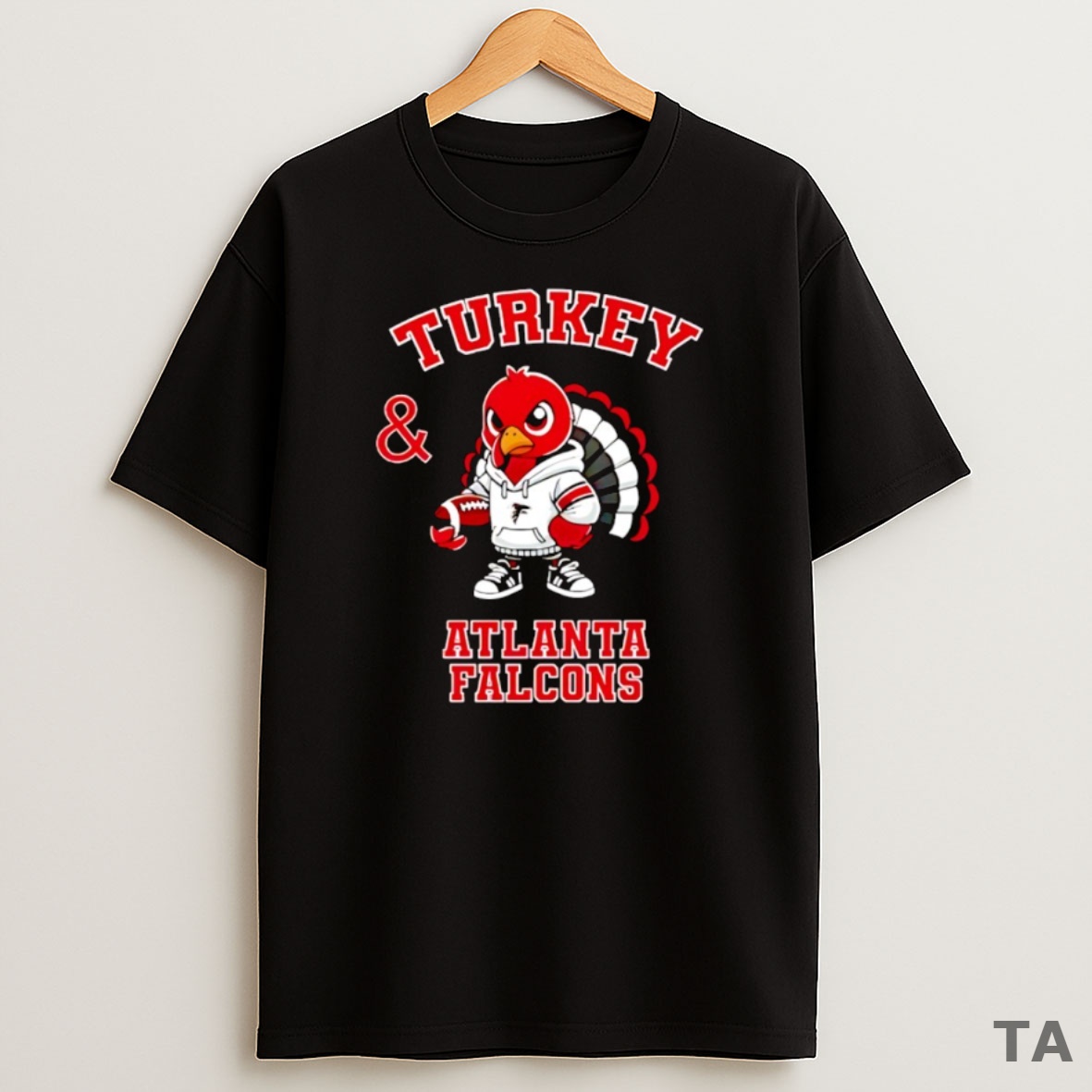 Top Turkey And Atlanta Falcons Nfl Thanksgiving 2025 Sweatshirt Tee
