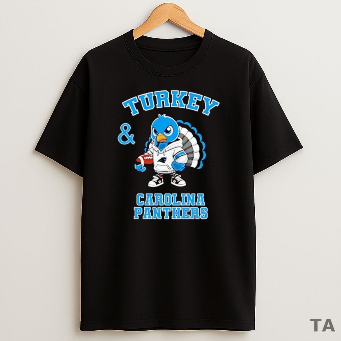 Top Turkey And Carolina Panthers Nfl Thanksgiving 2025 Sweatshirt Tee