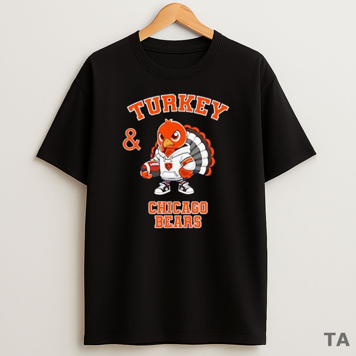 Top Turkey And Chicago Bears Nfl Thanksgiving 2025 Sweatshirt Tee