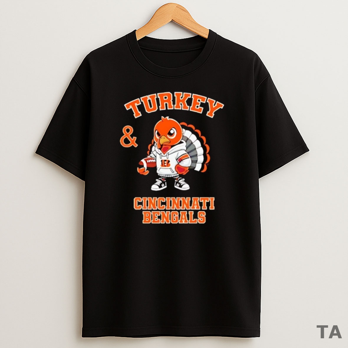 Top Turkey And Cincinnati Bengals Nfl Thanksgiving 2025 Sweatshirt Tee