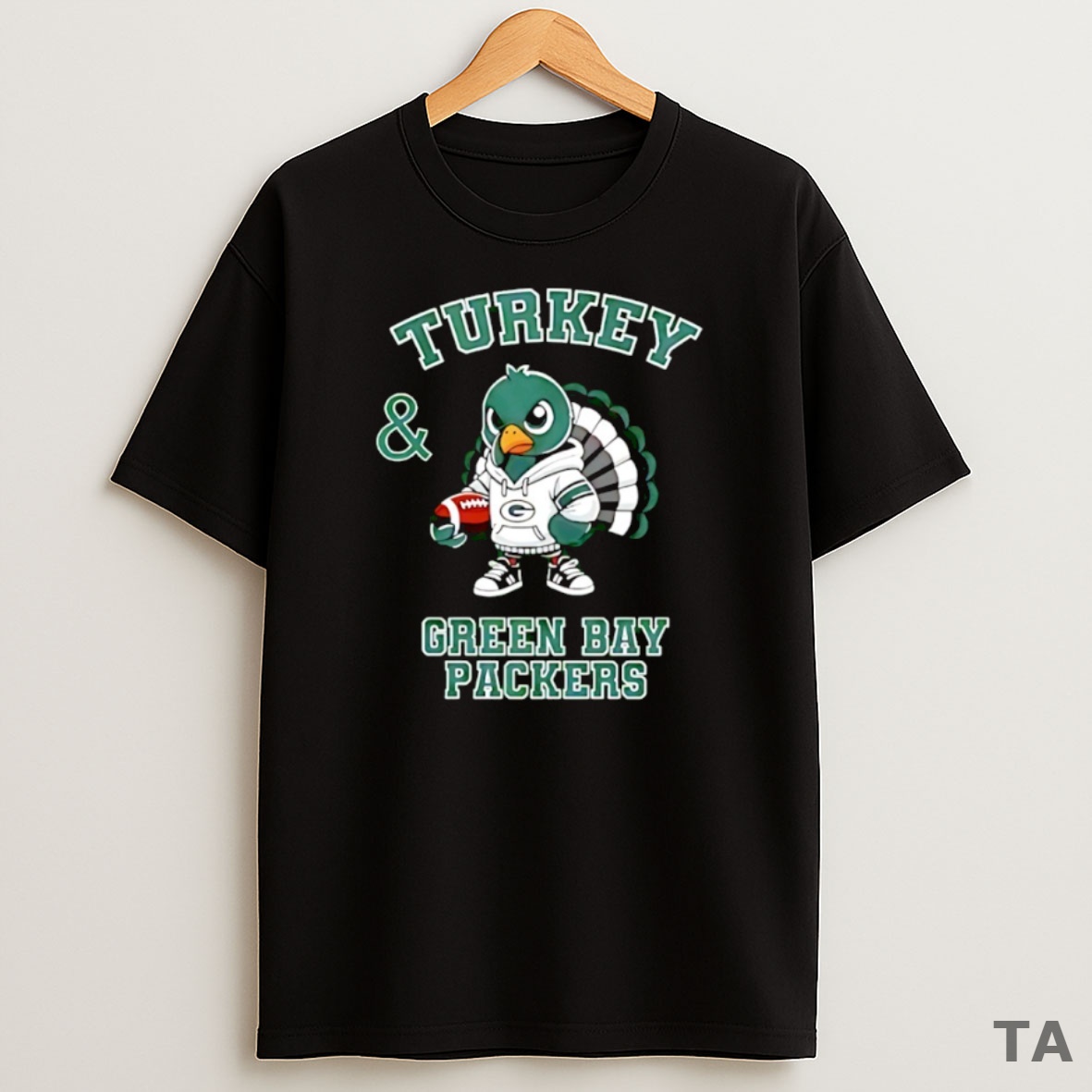 Top Turkey And Green Bay Packers Nfl Thanksgiving 2025 Sweatshirt Tee