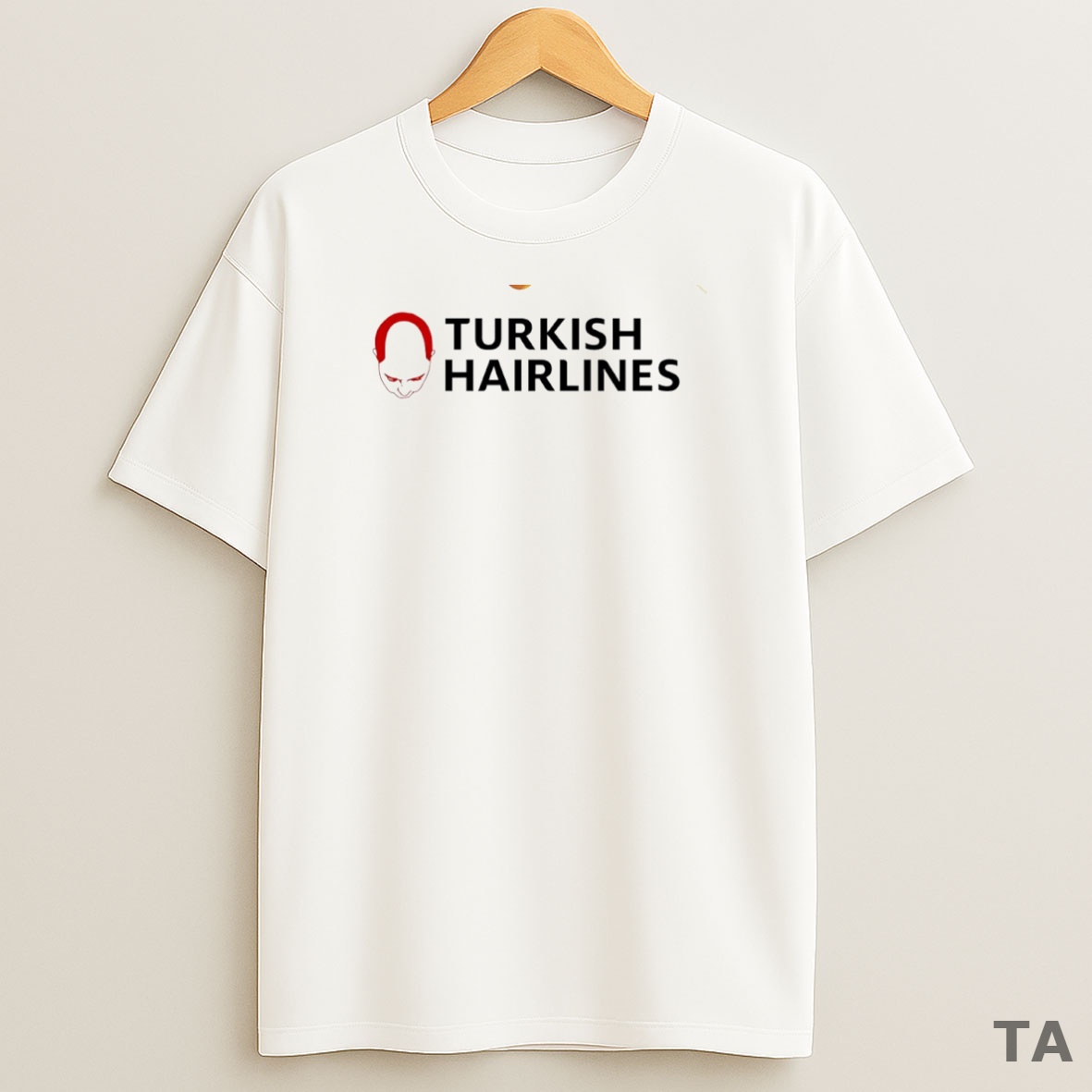 Top Turkish Hairlines Circle Sweatshirt Tee