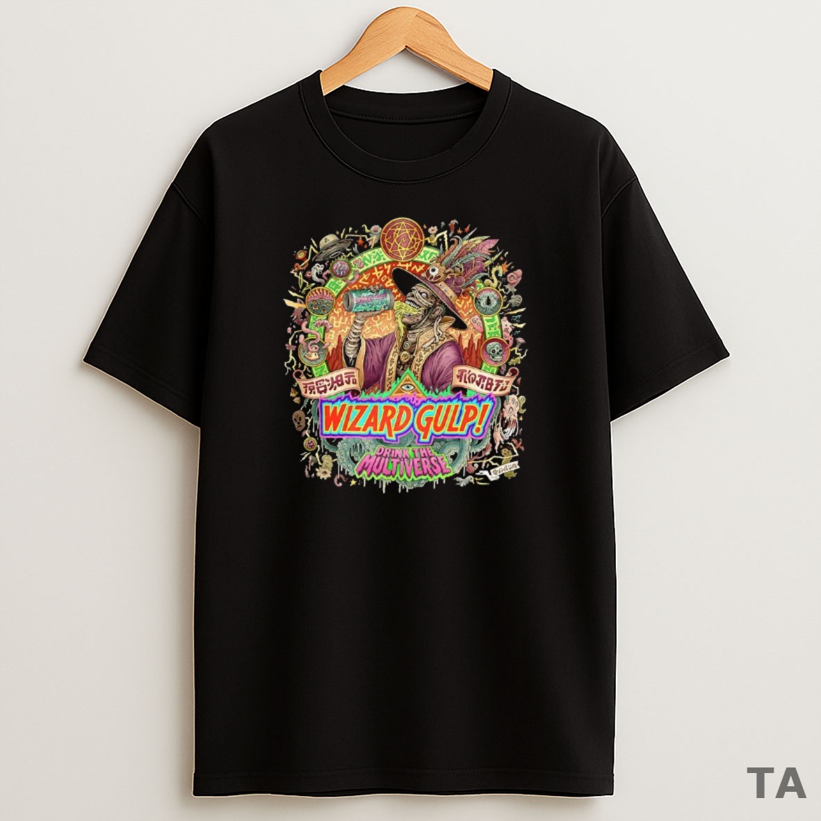 Top Wizard Gulp Drink The Multiverse Sweatshirt Tee