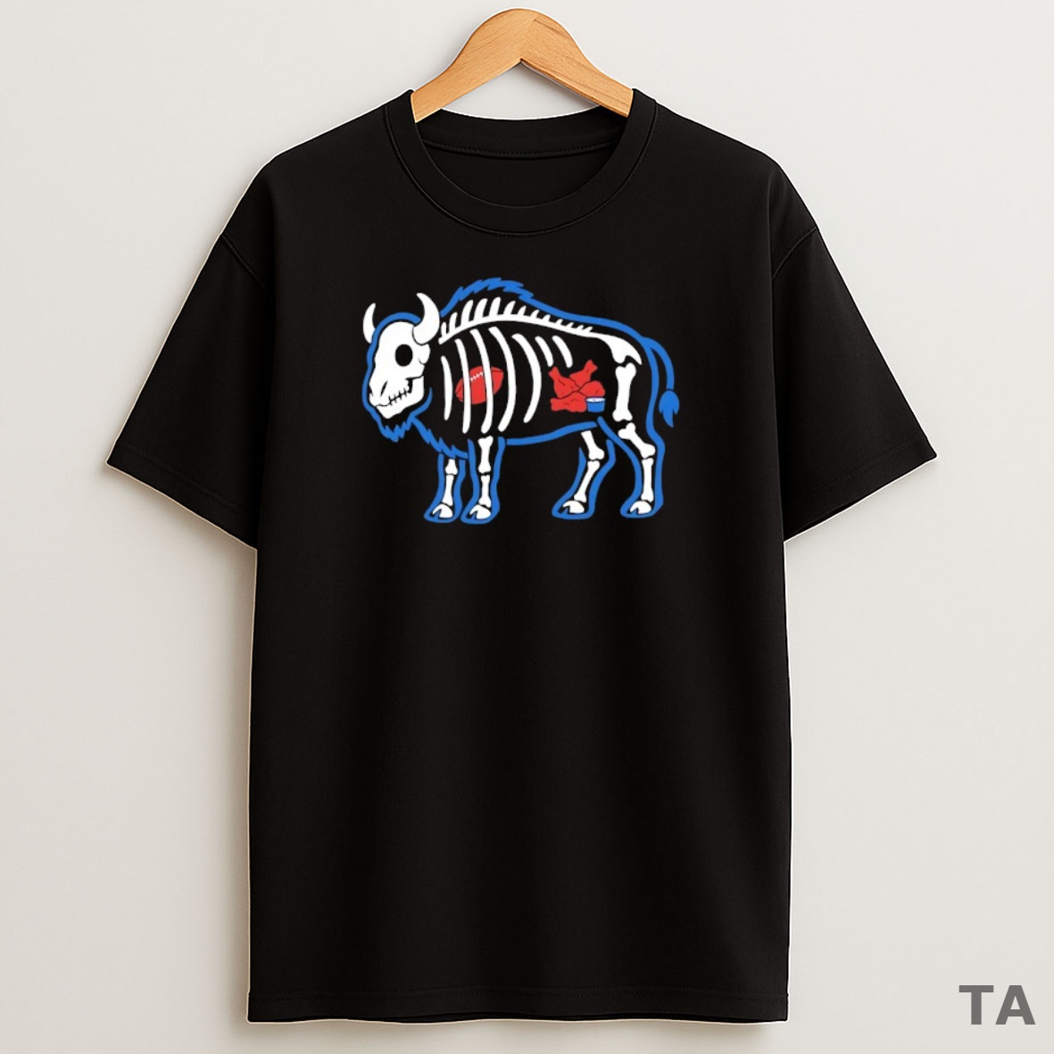 Top X Ray Buffalo Bills Football Sweatshirt Tee