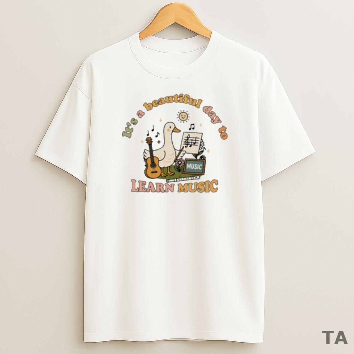 Top Its A Beautiful Day To Learn Music Goose Sweatshirt Tee