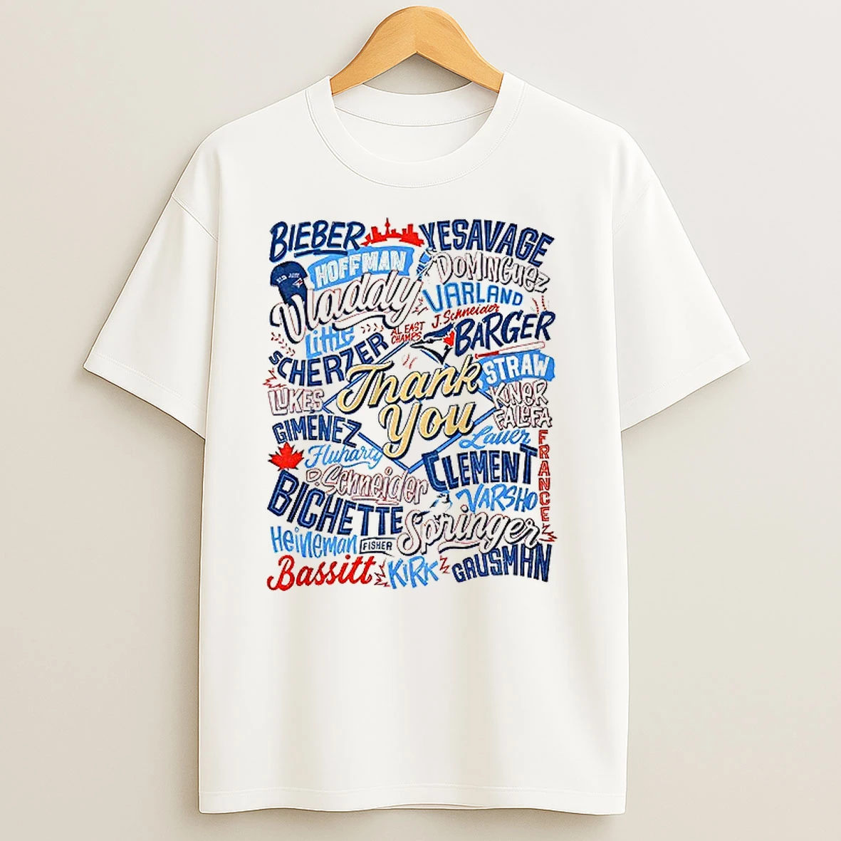 Toronto Blue Jays 2025 Thank You For Your Love And Support Mlb Baseball T Shirts