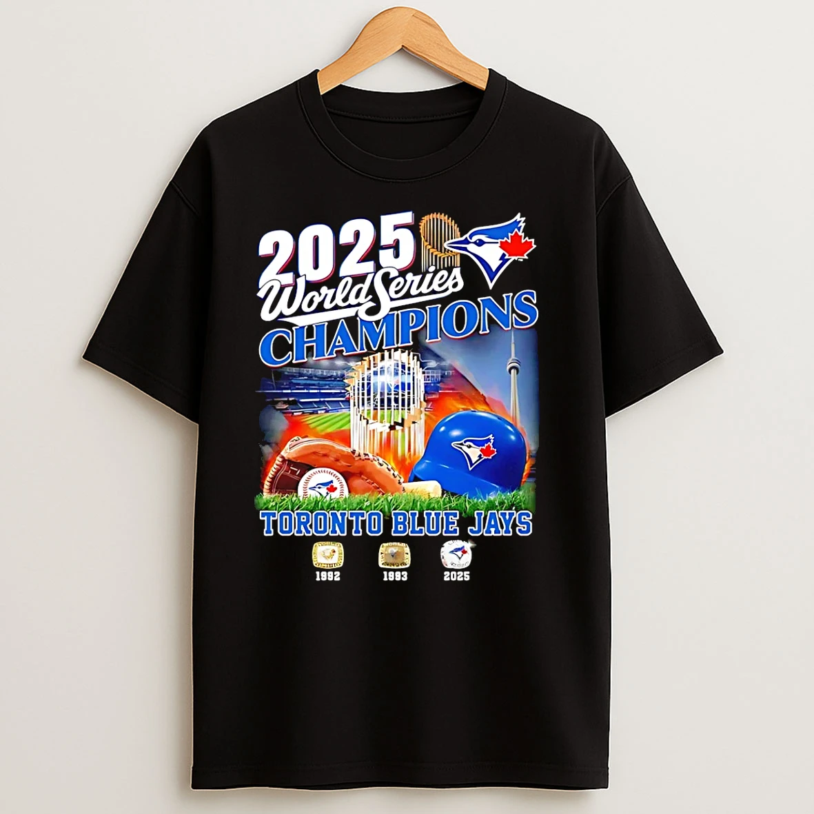 Toronto Blue Jays 2025 World Series Champions Helmets T Shirts