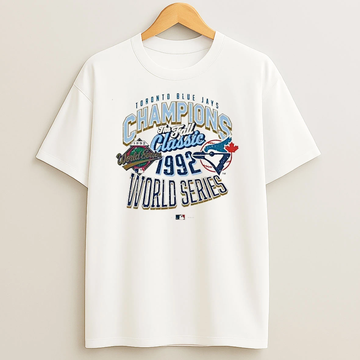 Toronto Blue Jays Champions World Series The Fall Classic 1992 Logo T Shirts