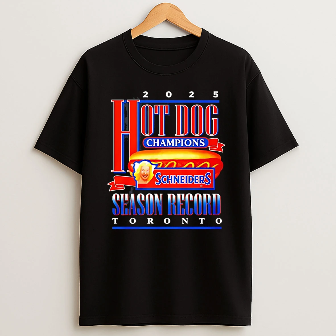 Toronto Blue Jays Hot Dog Champions Season Record 2025 Shirts