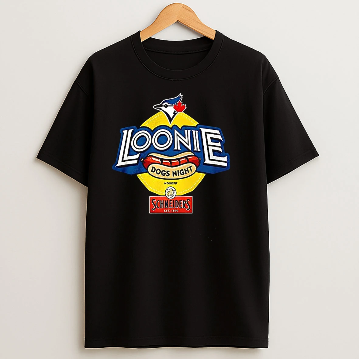 Toronto Blue Jays Loonie Dogs Night Logo T Shirts