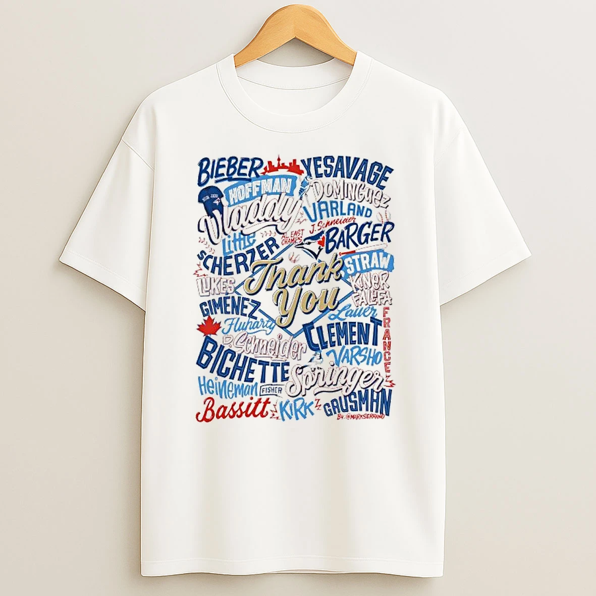 Toronto Blue Jays Thank You Al East Champs Names Of Players Shirts