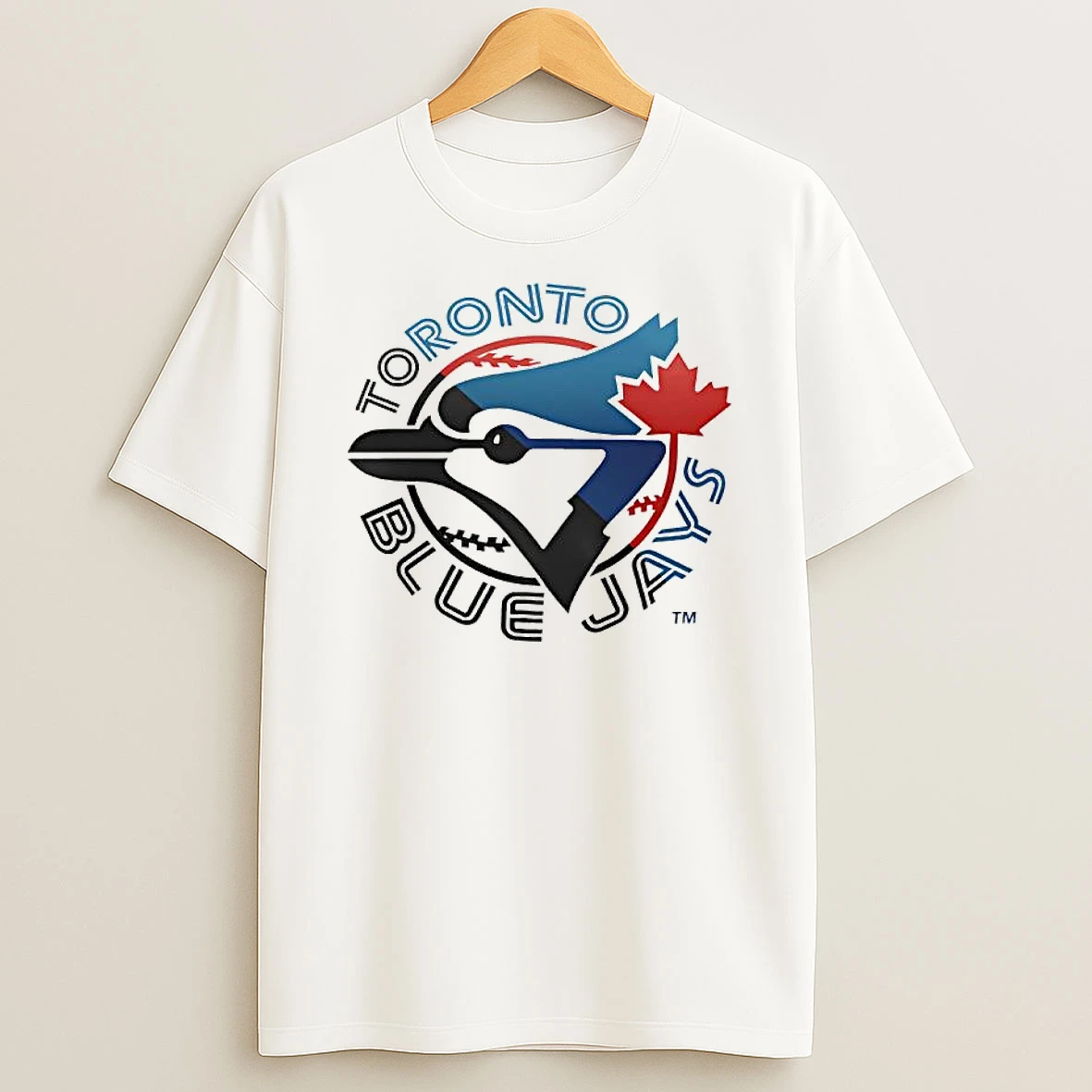 Toronto Blue Jays Womens Half Half Logo Shirts