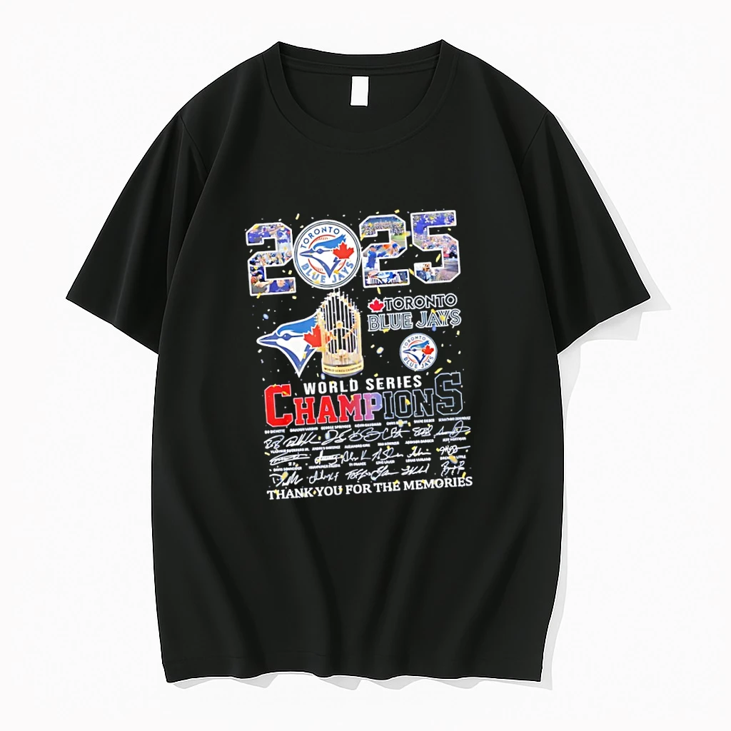 Toronto Blue Jays World Series 2025 Thank You For The Memories Shirts