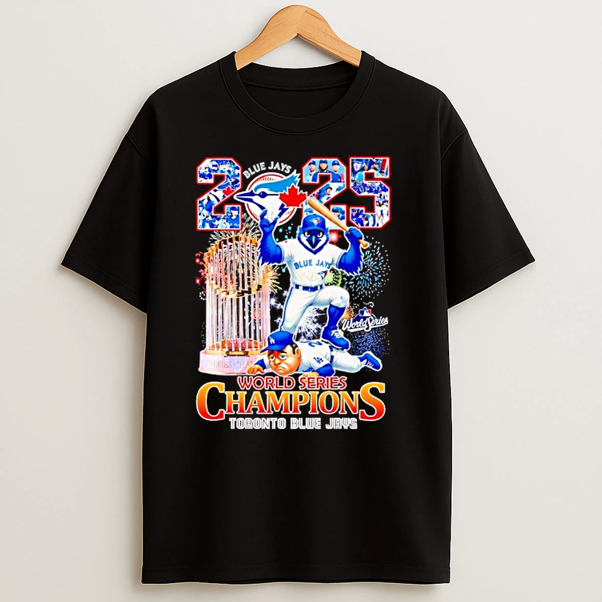 Toronto Blue Jays Beat Los Angeles Dodgers 2025 World Series Champions T Shirts