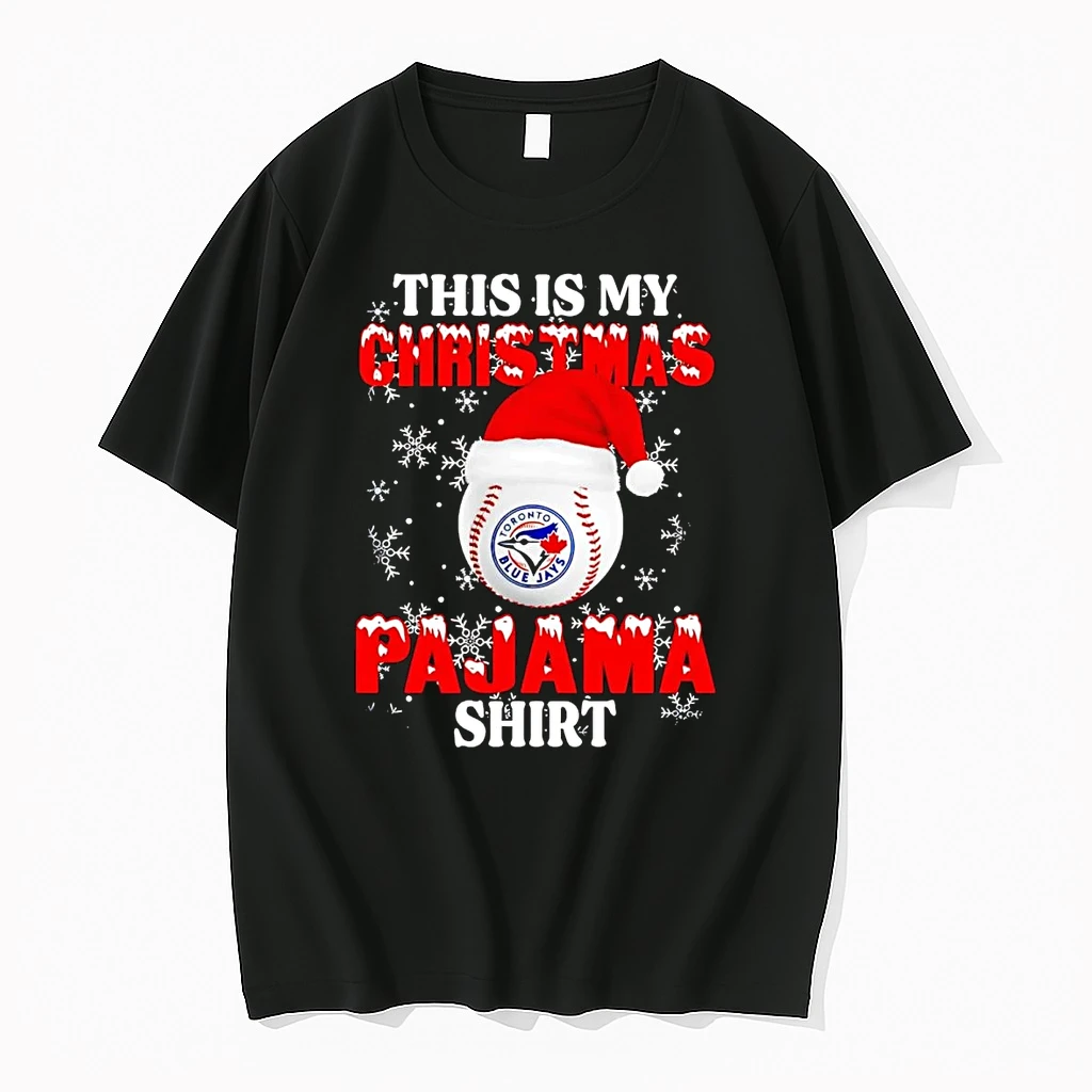 Toronto Blue Jays This Is My Christmas Pajama Shirts