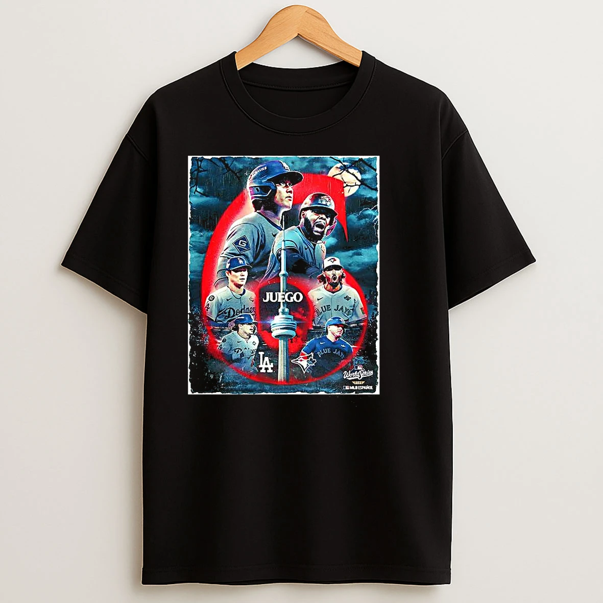 Toronto Blue Jays Vs Los Angeles Dodgers World Series 2025 Juego 6 Halloween Day T Shirts