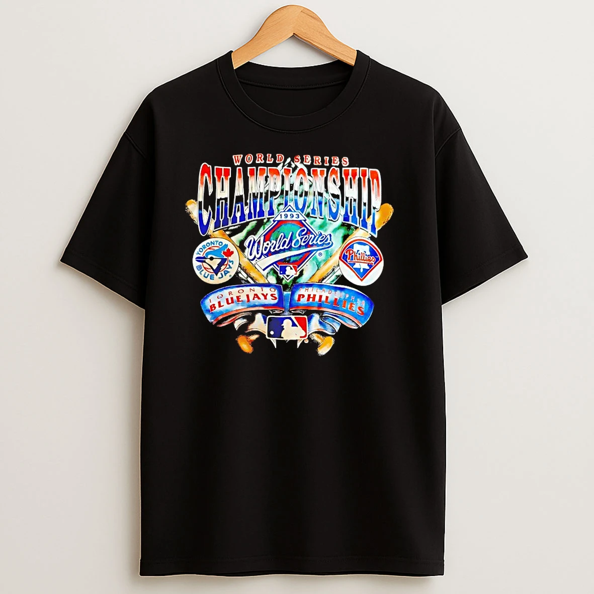 Toronto Blue Jays Vs Philadelphia Phillies World Series Championship World Series 1993 T Shirts