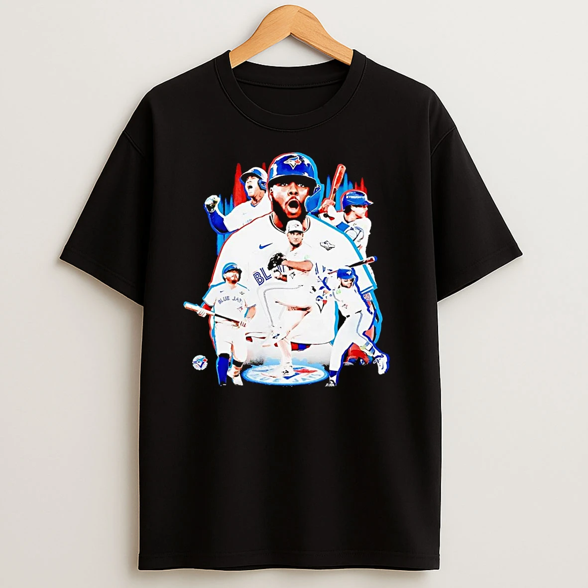 Toronto Blue Jays Want It All Team Players 2 Sided T Shirts