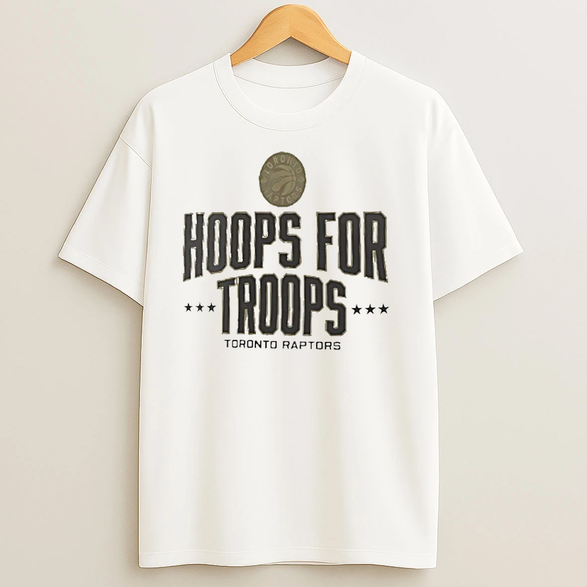 Toronto Raptors Hoops For Troops T Shirts