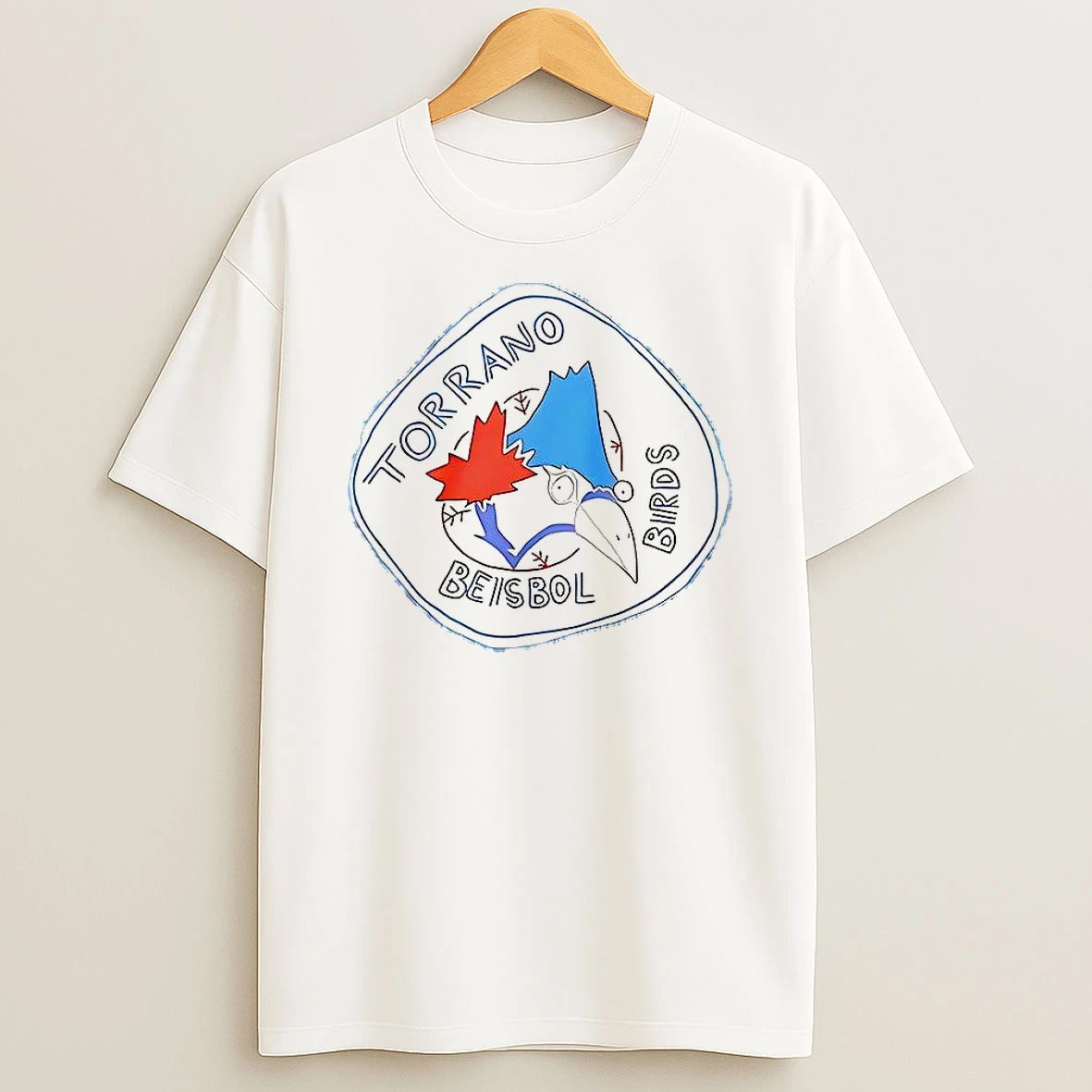 Torrano Beisbol Birds Toronto Blue Jays Logo Shirts
