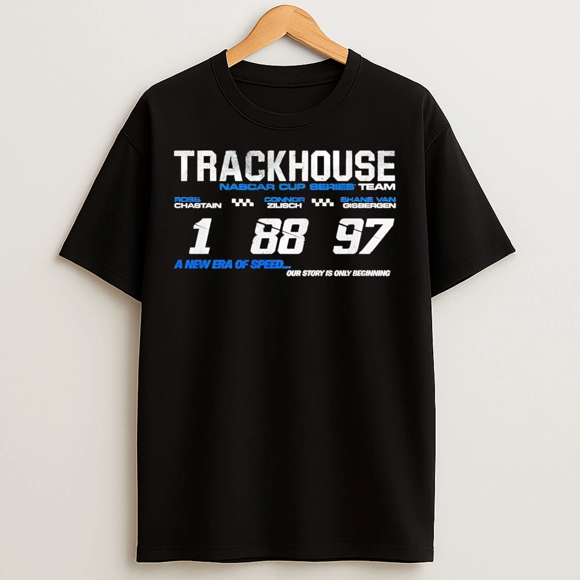 Trackhouse Nascar Cup Series Team 2026 New Era Of Speed T Shirts