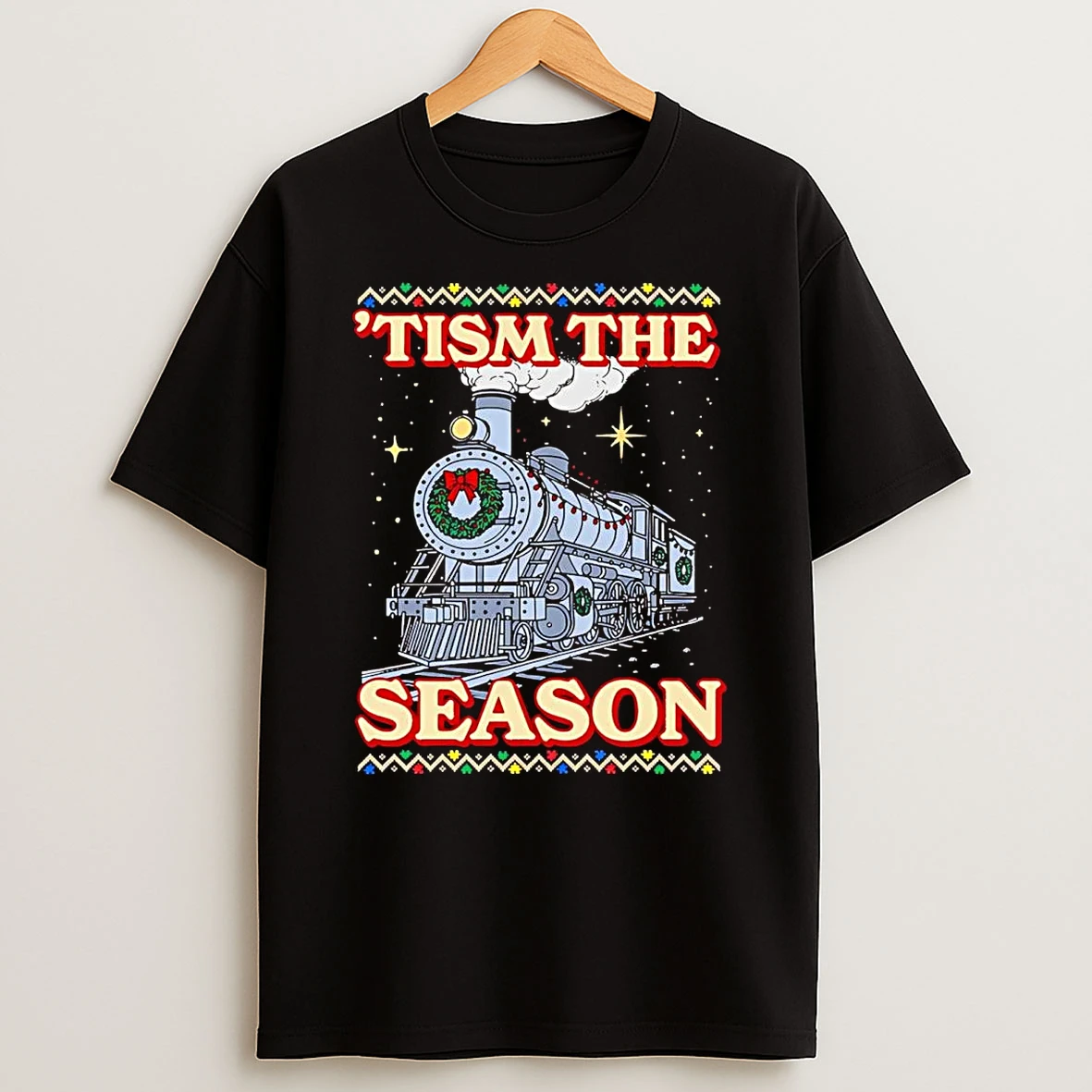Train Tism The Season Christmas Shirts