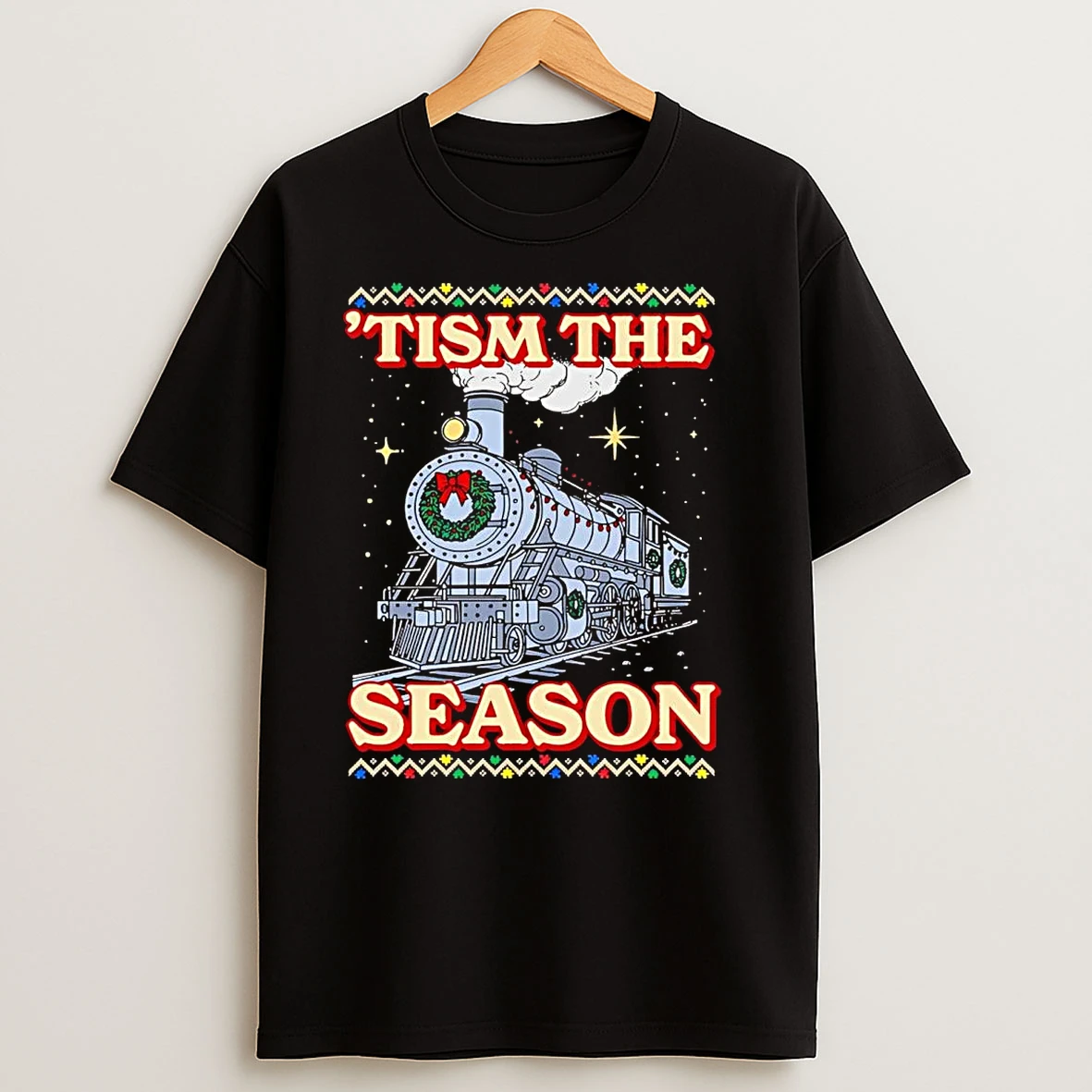 Train Tism The Season Christmas T Shirts