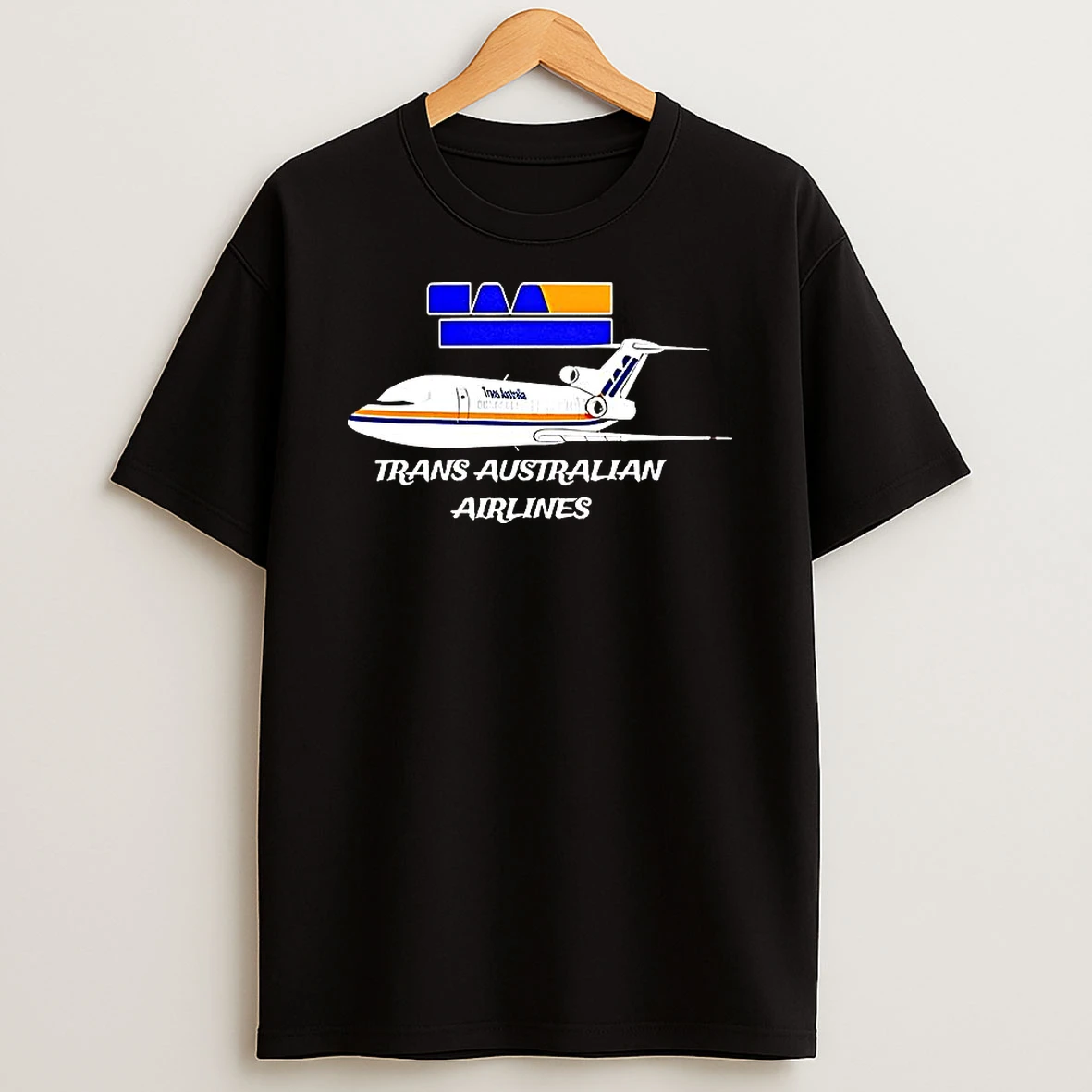 Trans Australian Airlines Logo And Plane Shirts