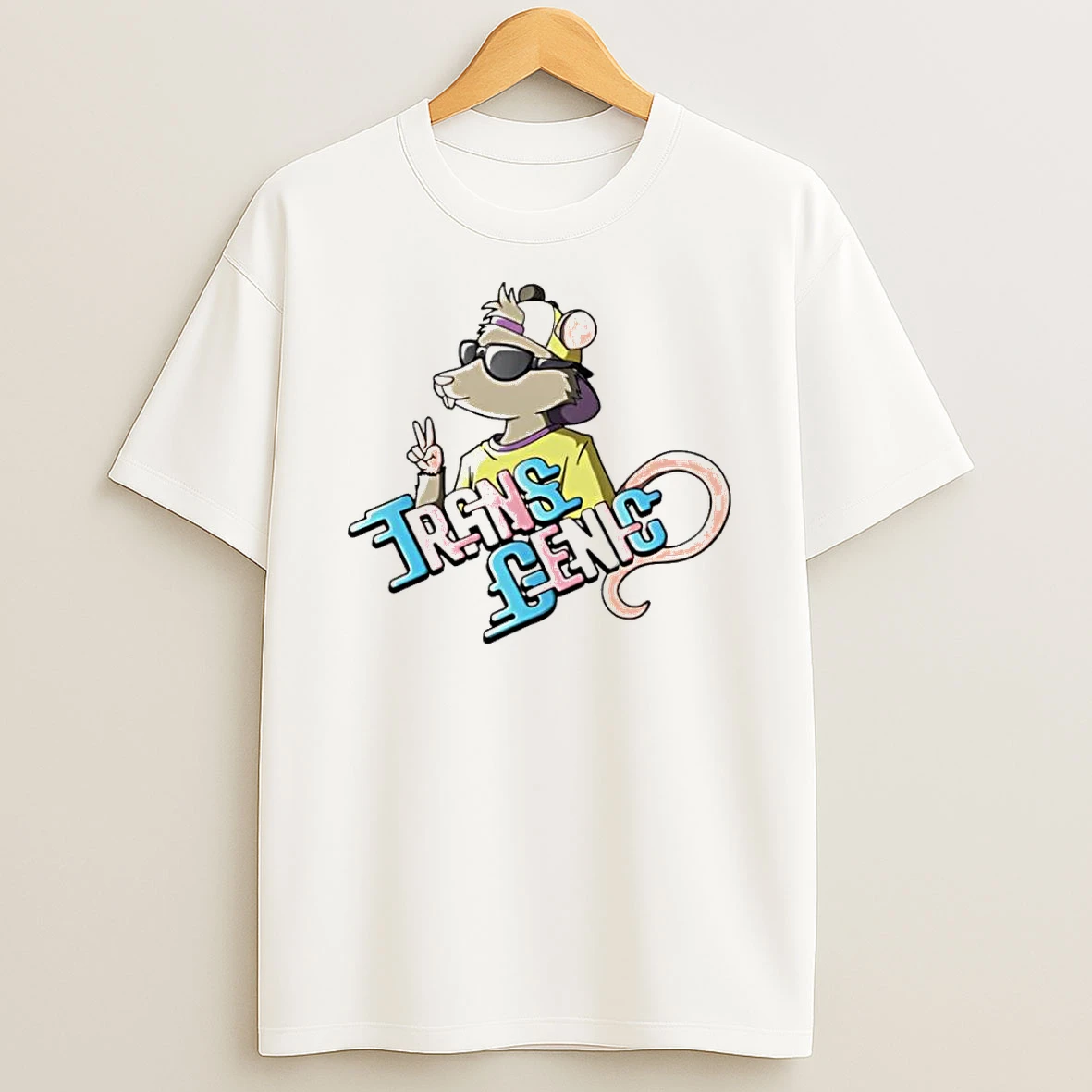 Transgenic Mouse Cartoon Shirts