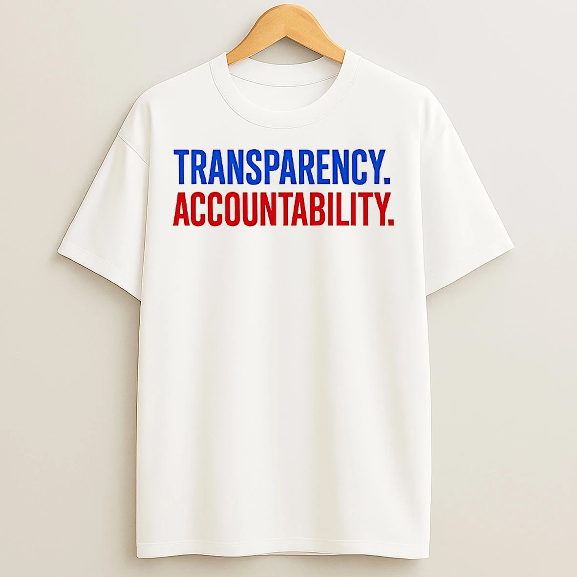 Transparency Accountability T Shirts