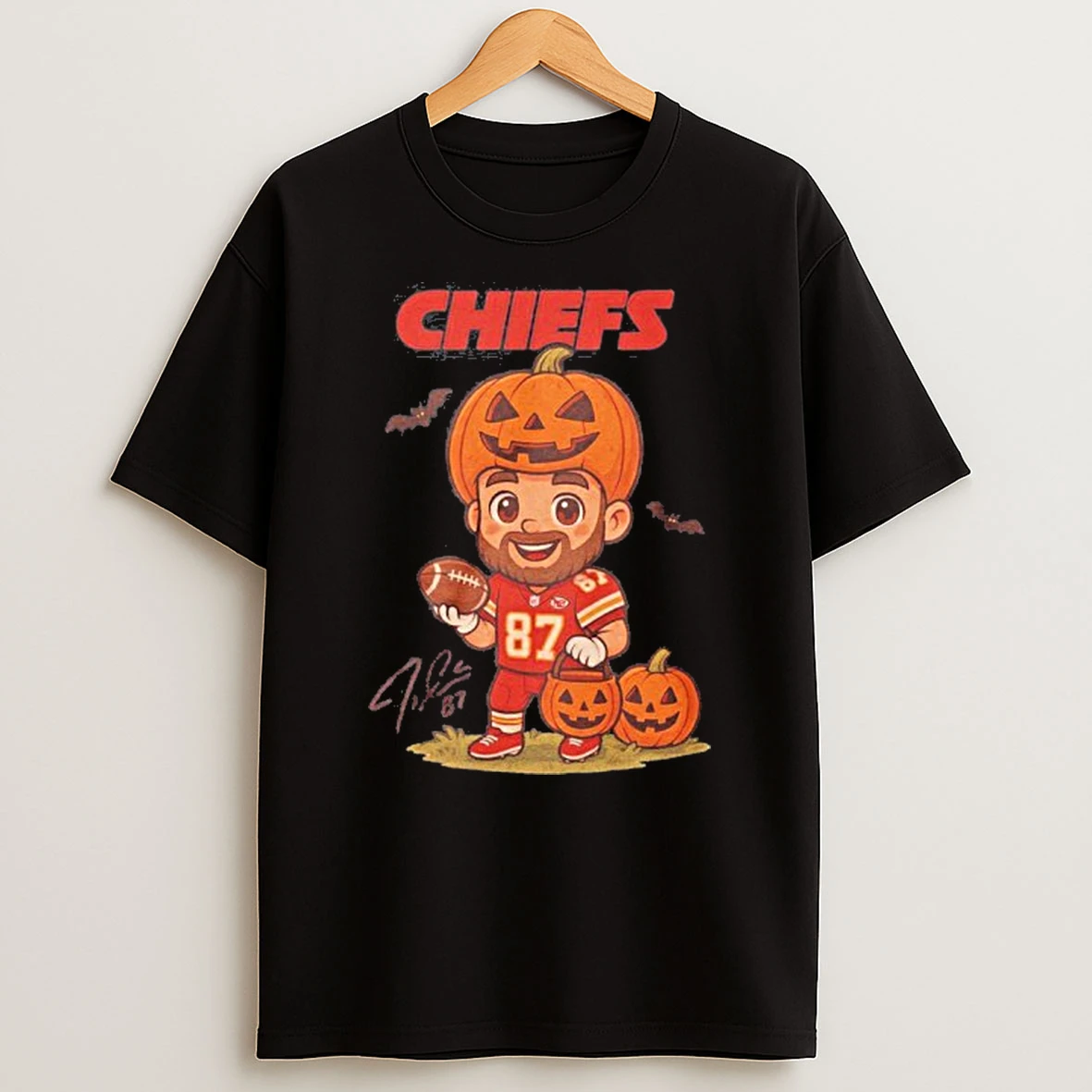 Travis Kelce Kansas City Chiefs Halloween Shirts