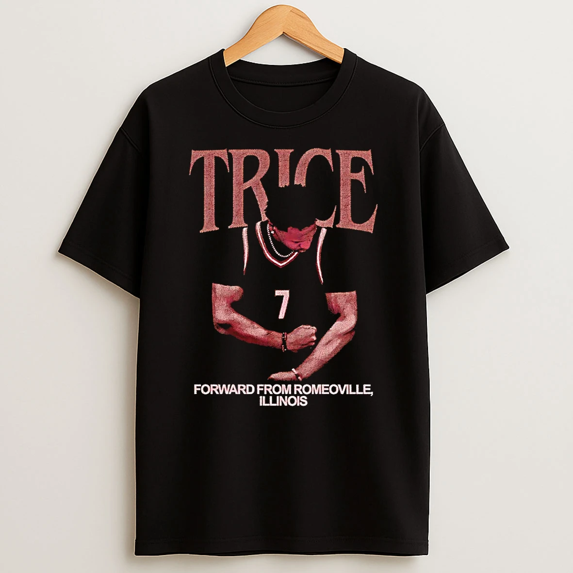 Trayton Trice Forward From Romeoville Illinois Vintage Shirts