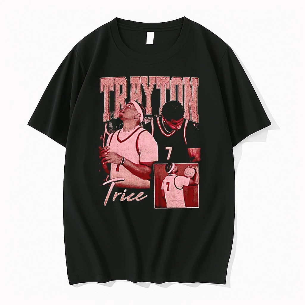 Traytontrice 2025 26 Mens Basketball Graphic Vintage Shirts