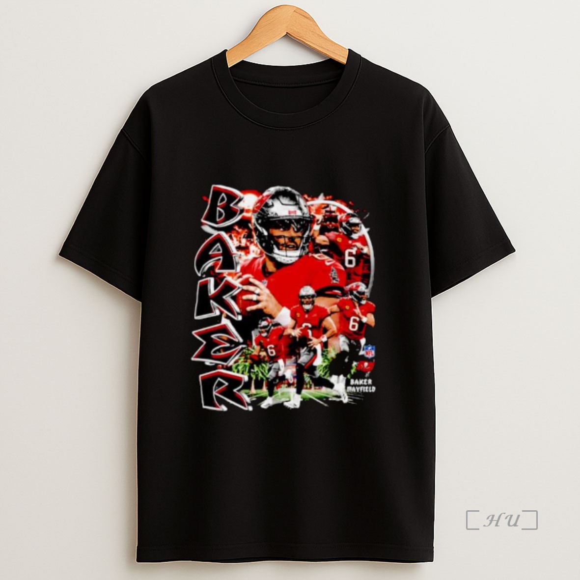 Trending Baker Mayfield Nfl Tampa Bay Buccaneers Collage Ornaments Premium Shirt Sweatshirt Tee