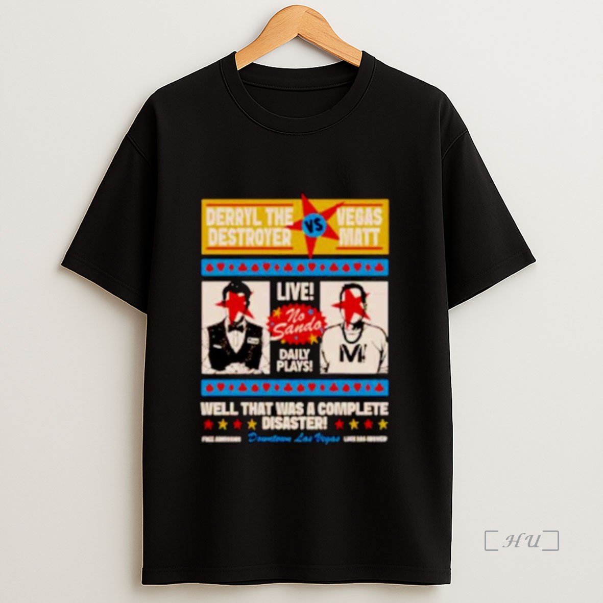 Trending Darryl The Destroyer Vs Vegas Matt Ornaments Premium Shirt Sweatshirt Tee