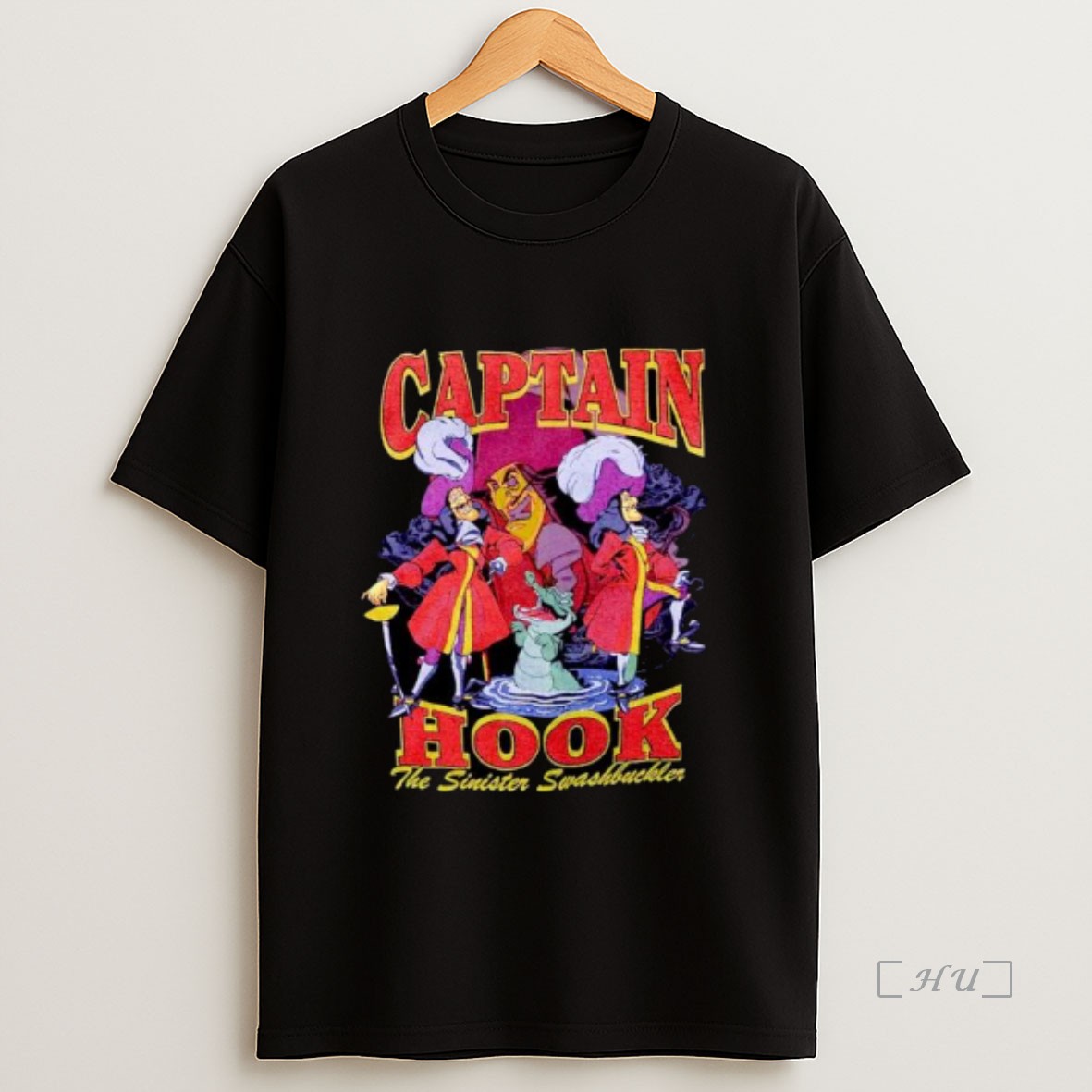 Trending Disney Peter Pan Captain Hook Collage Ornaments Premium Shirt Sweatshirt Tee