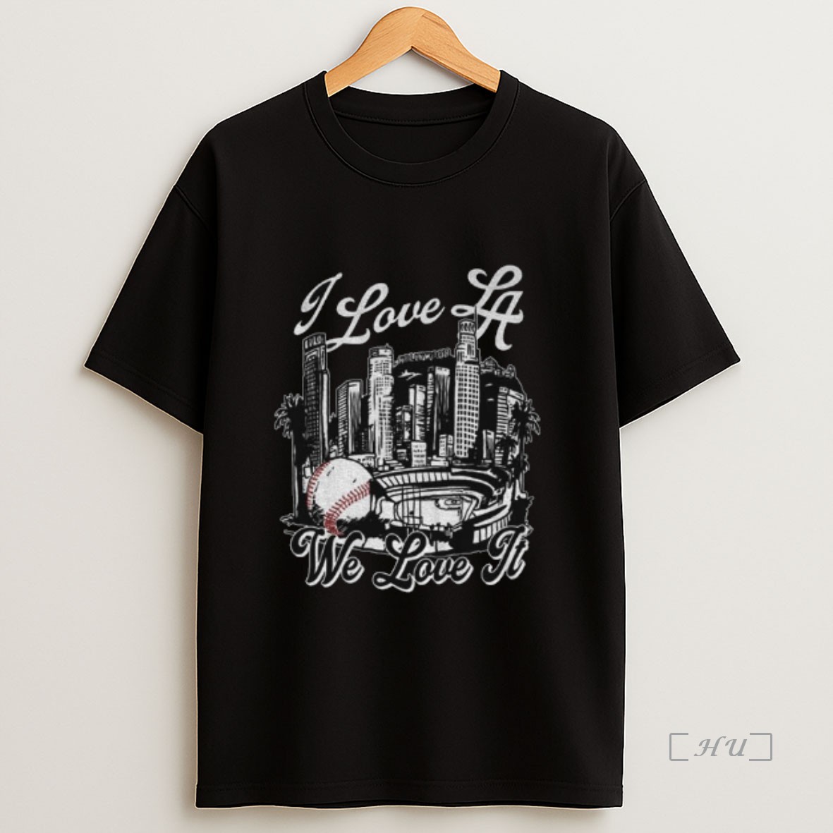 Trending I Love La We Love It Los Angeles Dodgers Baseball Champions Premium Shirt Sweatshirt Tee