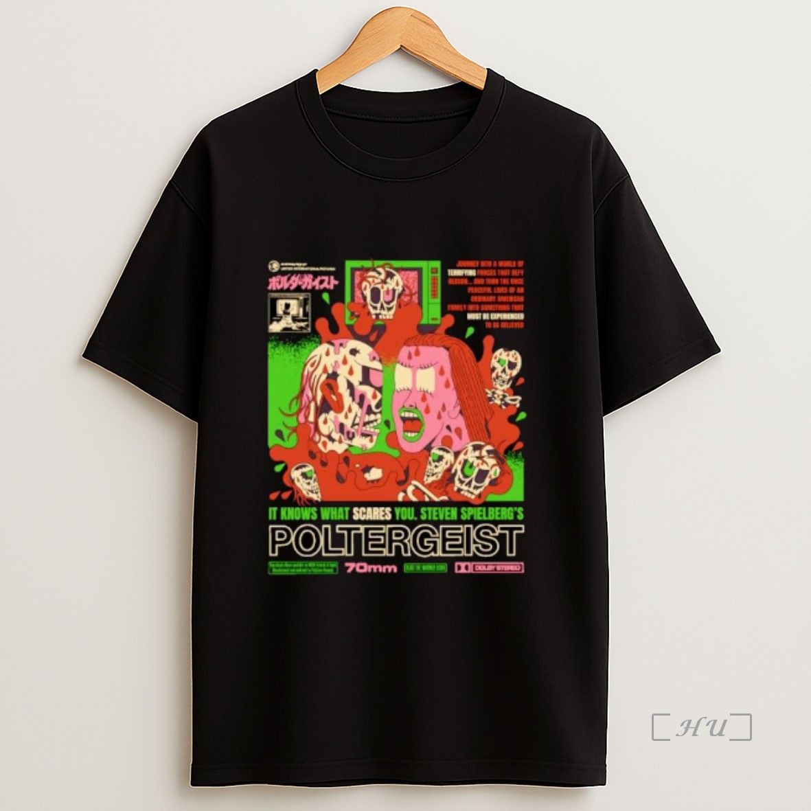 Trending It Knows What Scares You Steven Spielbergs Poltergeist Ornaments Premium Shirt Sweatshirt Tee