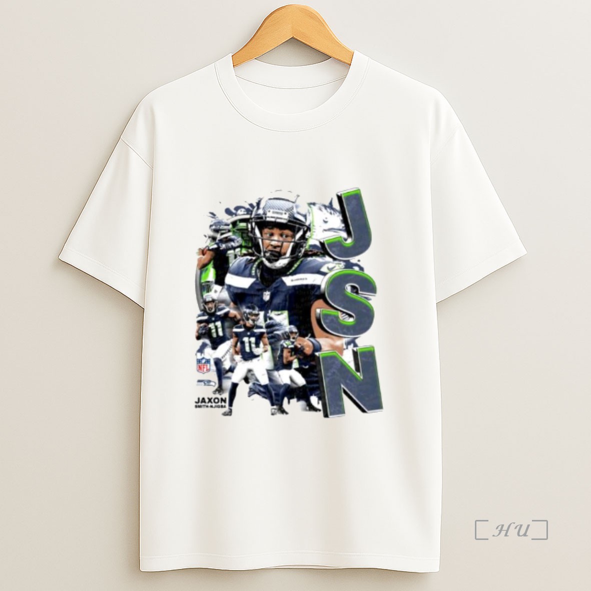 Trending Jaxon Smith Njigba Nfl Seattle Seahawks Collage Ornaments Premium Shirt Sweatshirt Tee
