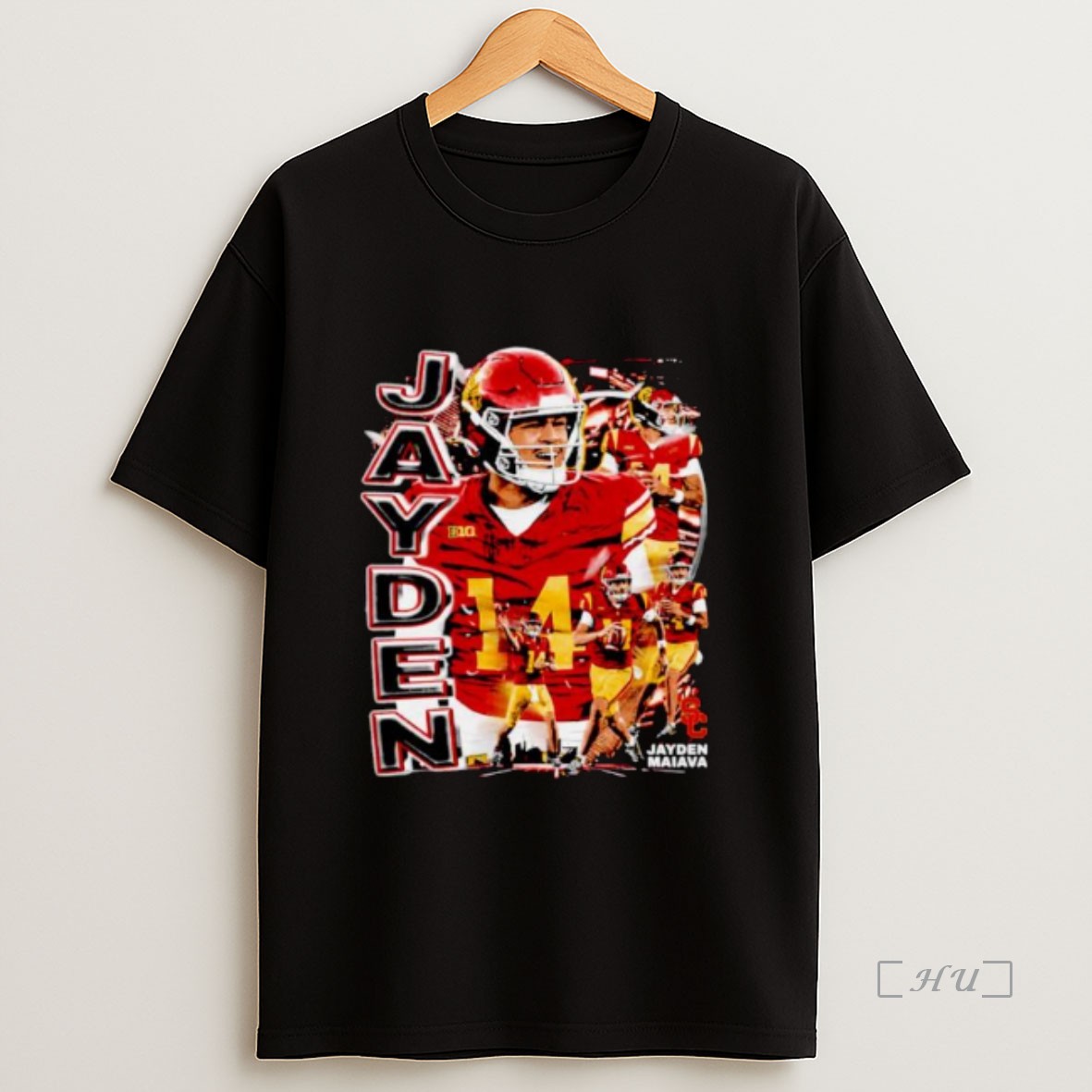 Trending Jayden Maiava Nfl Usc Trojans Collage Ornaments Premium Shirt Sweatshirt Tee