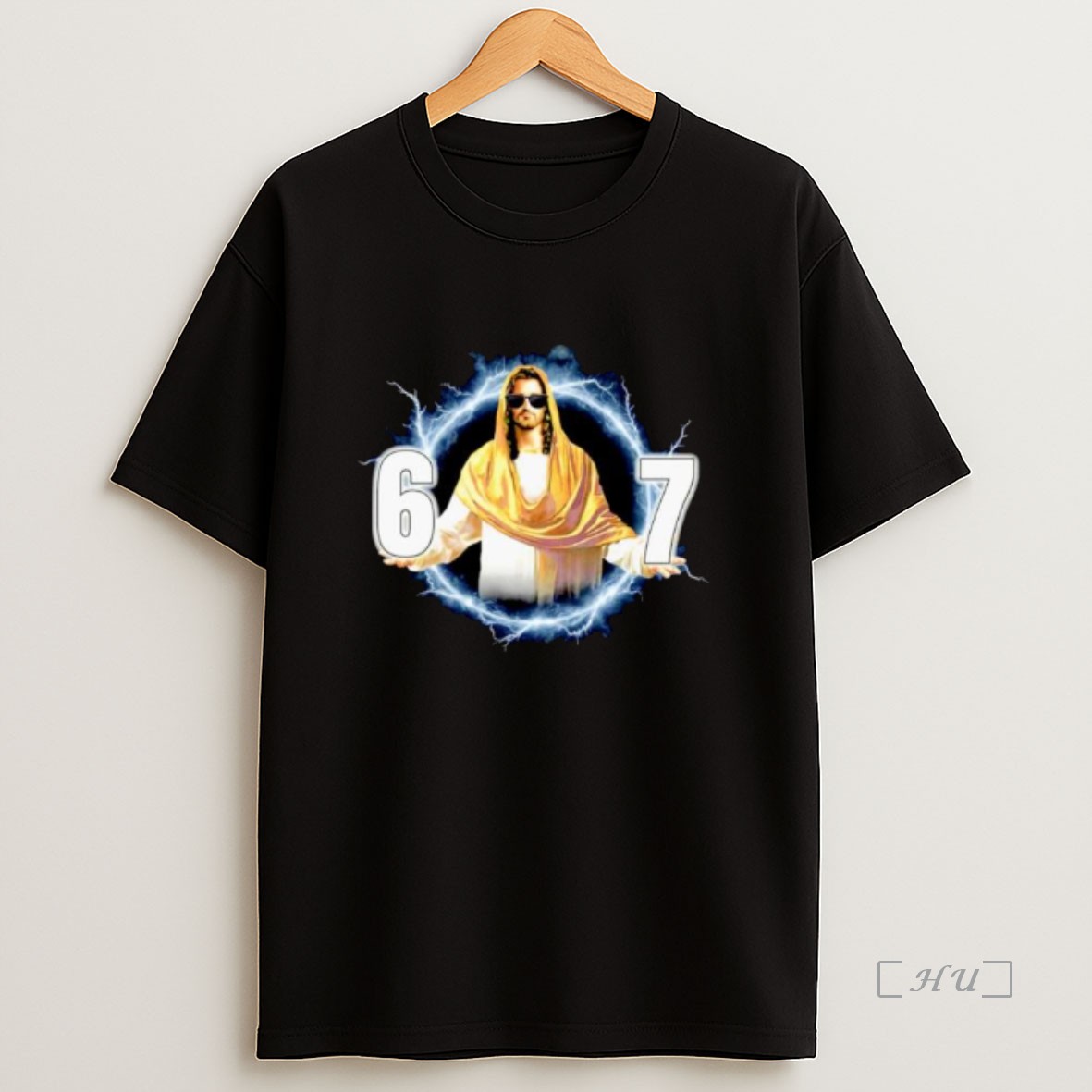Trending Jesus Six Seven 67 Meme Christmas Ornaments Premium Shirt Sweatshirt Tee