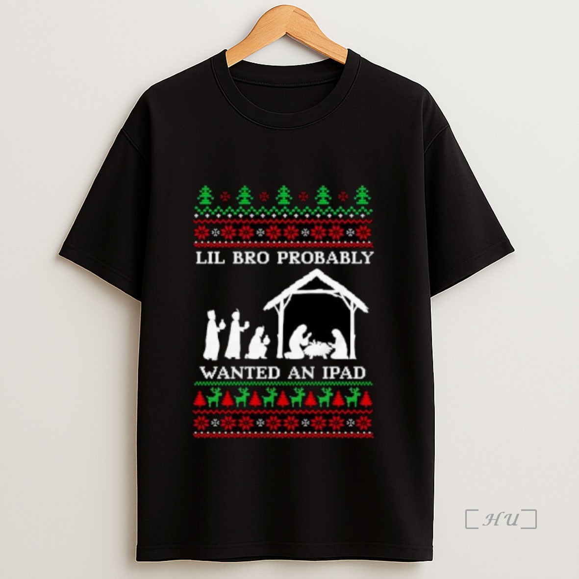 Trending Lil Bro Probably Wanted An Ipad Ugly Christmas Ornaments Premium Shirt Sweatshirt Tee