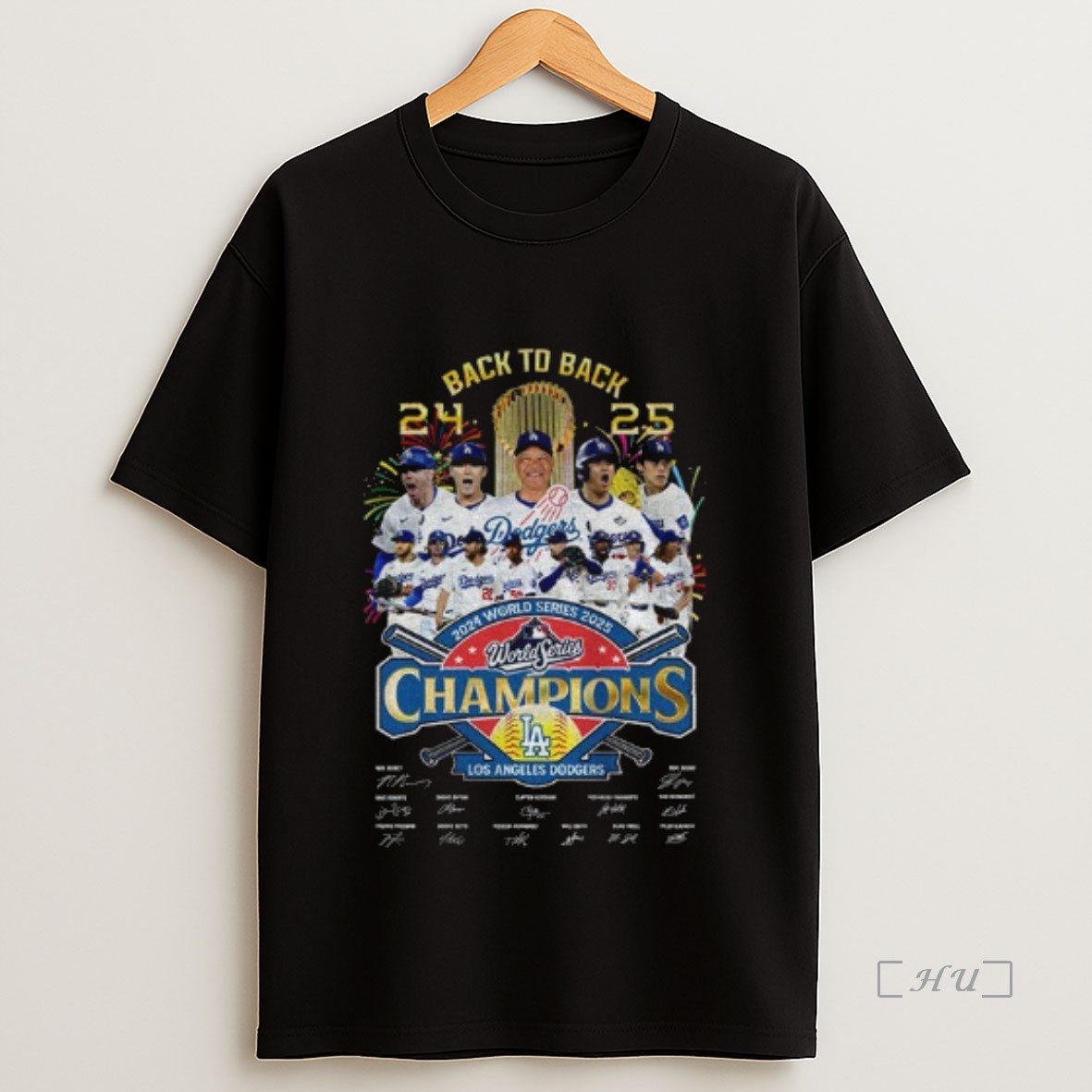 Trending Los Angeles Dodgers 2025 Mlb Back To Back World Series Champions Premium Shirt Sweatshirt Tee