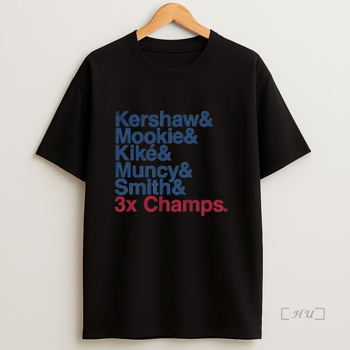 Trending Los Angeles Dodgers Baseball Ampersand 3x Champs Kershaw Mookie Kike Muncy Smith Premium Shirt Sweatshirt Tee