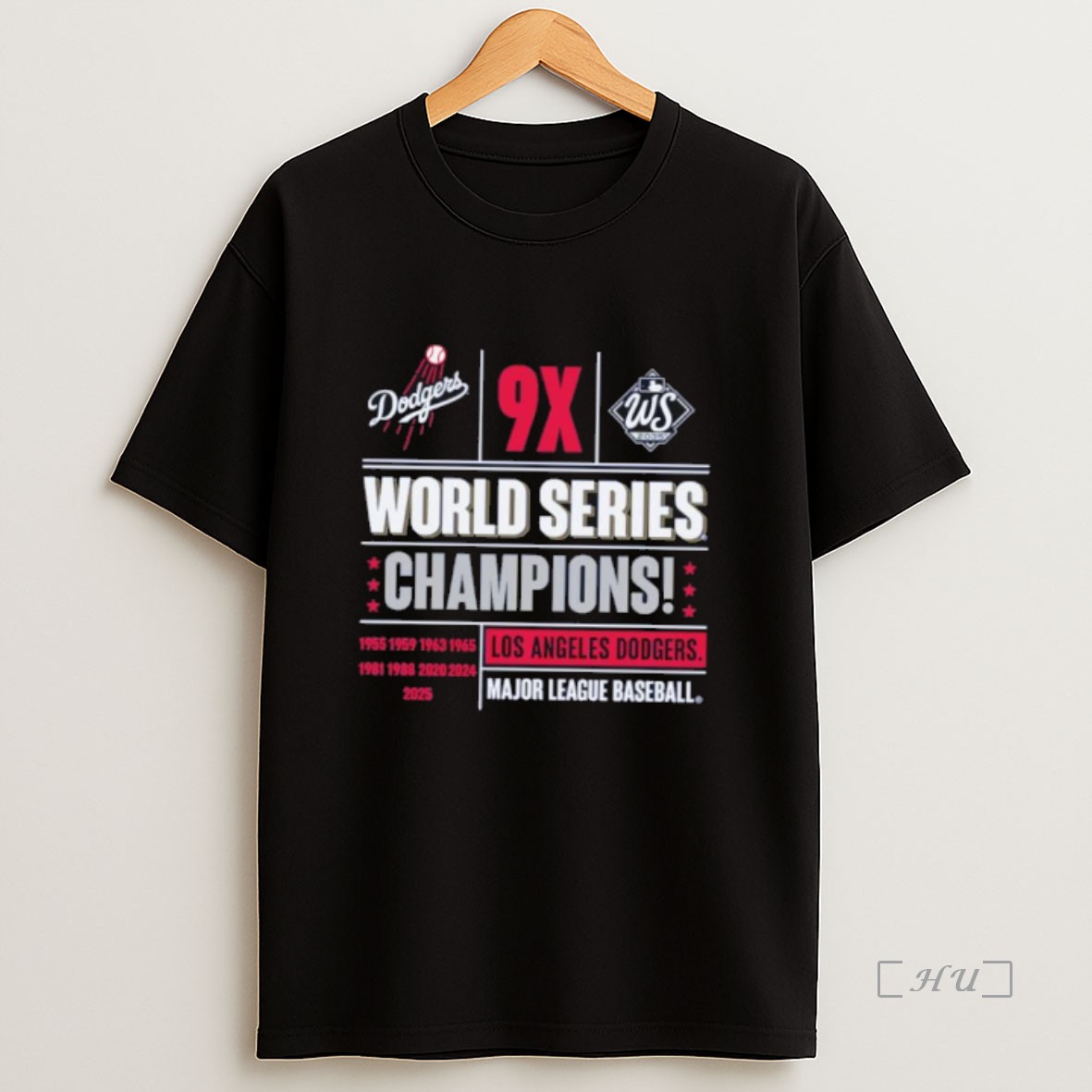 Trending Los Angeles Dodgers Mlb 2025 9x World Series Champions Premium Shirt Sweatshirt Tee