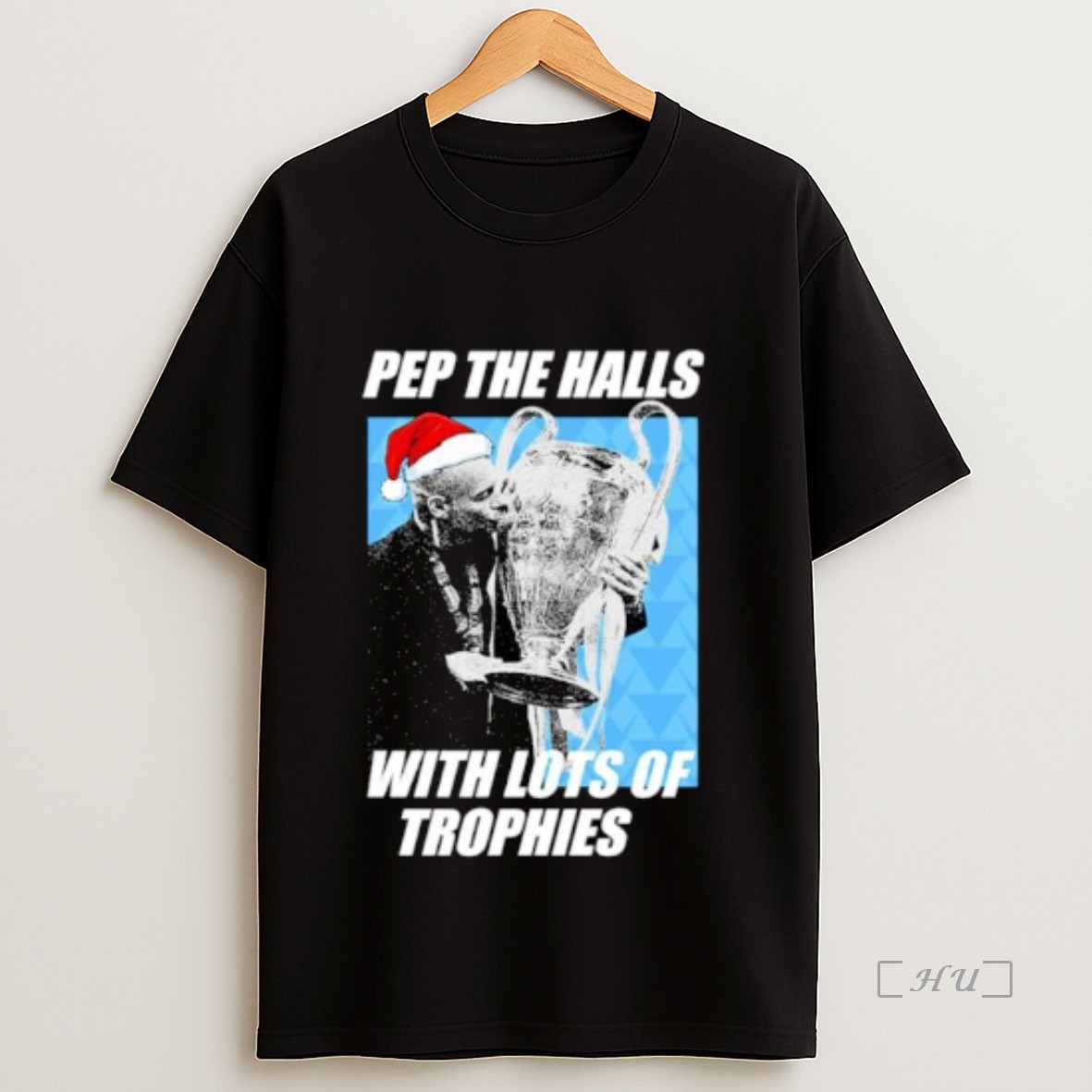 Trending Pep Guardiola Pep The Halls With Lots Of Trophies Christmas Ornaments Premium Shirt Sweatshirt Tee