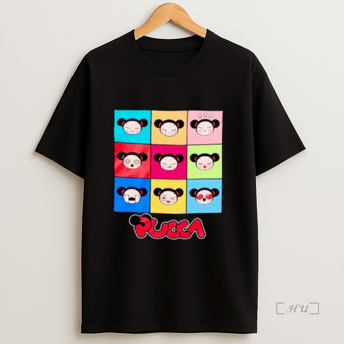 Trending Pucca Facial Grid Ornaments Premium Shirt Sweatshirt Tee