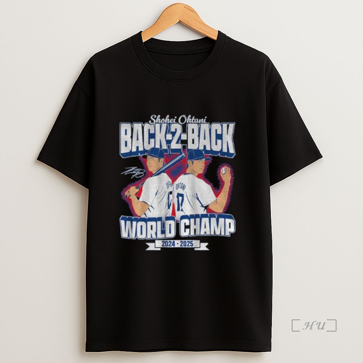Trending Shohei Ohtani Signature Back To Back World Champs 2024 2025 Premium Shirt Sweatshirt Tee