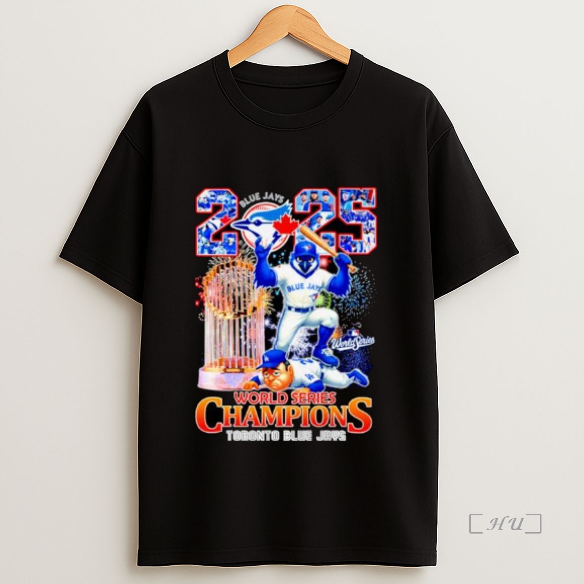 Trending Toronto Blue Jays 2025 World Series Champions Mascot Ornaments Premium Shirt Sweatshirt Tee